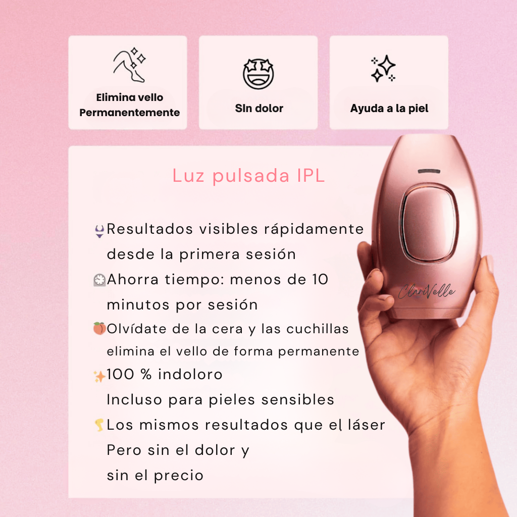 ClariVelle™- Depiladora Láser