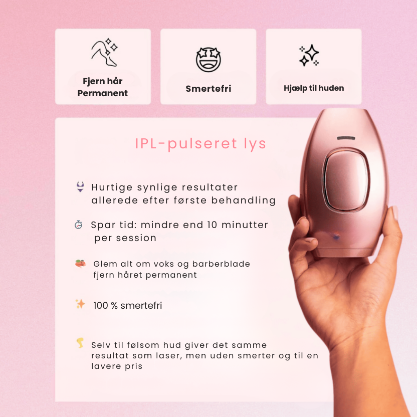 IPL-laserhårfjerner